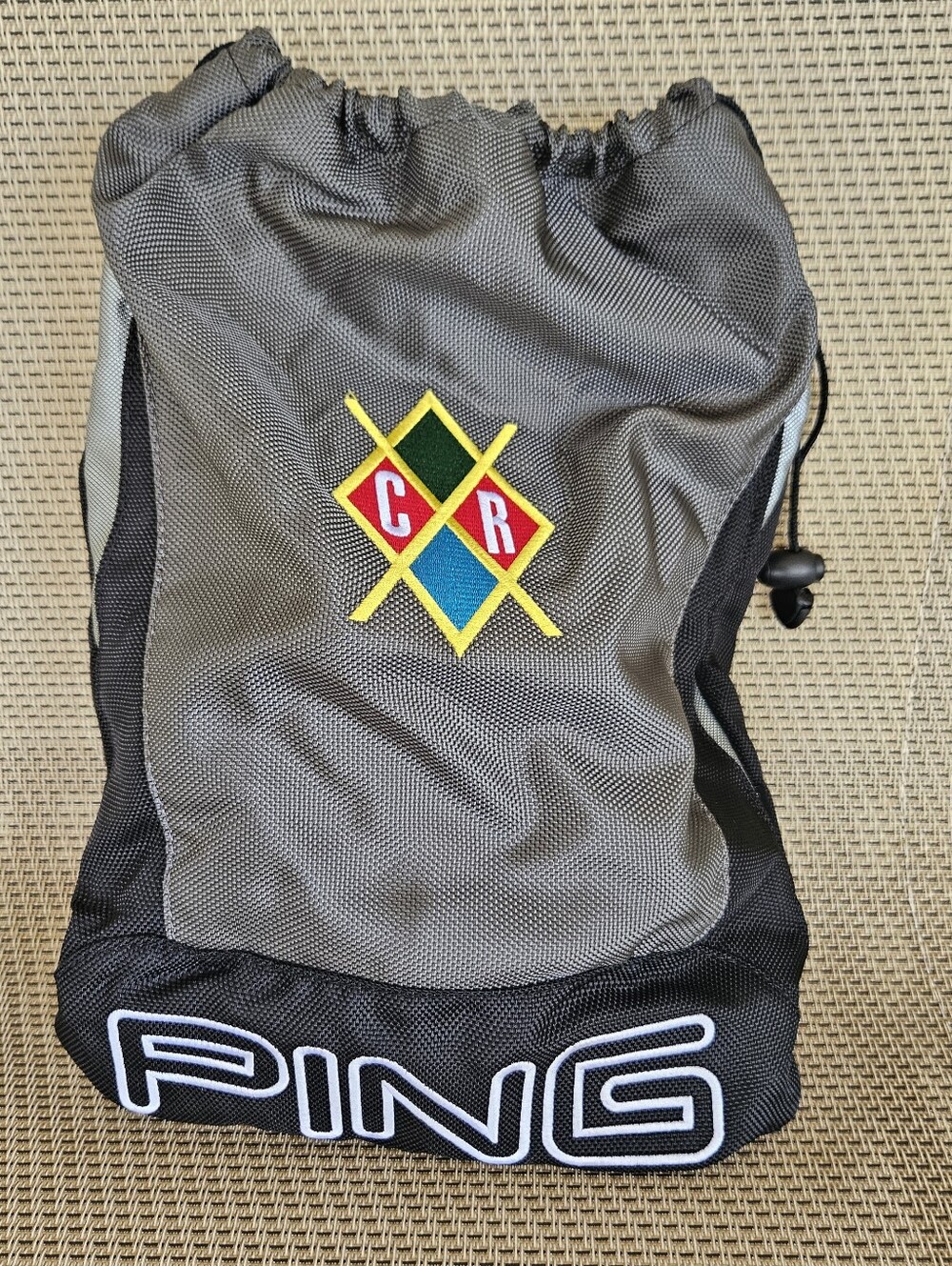 PING Golf Bag, Ping Golf Shoe Bag, PING Drawstring Bag